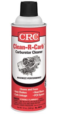 CLEAN-R-CARB CARBURETOR CLEANER.  