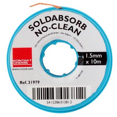 Soldabsorb No Clean - Медная оплетка для удаления припоя