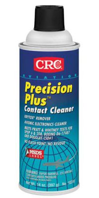 CRC Precision Plus Contact Cleaner.     